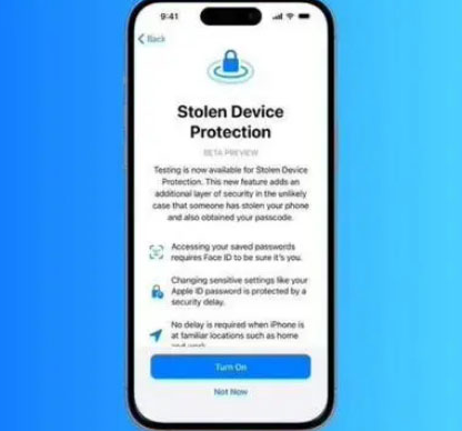 六弓乡苹果授权维修店分享被盗设备保护功能开启方法 