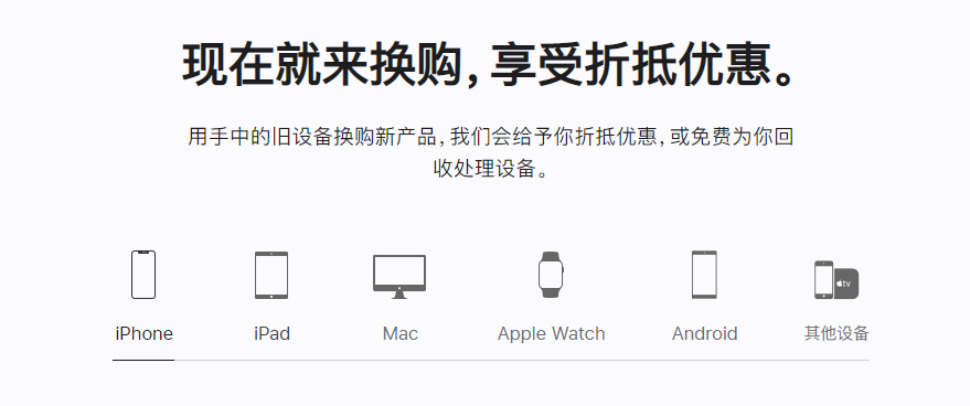 六弓乡苹果手机维修分享iPhone以旧换新的去处 